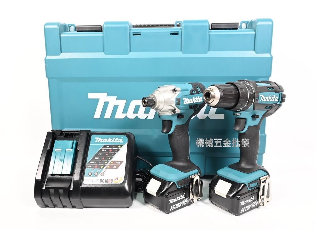 makita {牧田} DLX2337 DTD156+DHP482 18V充電式雙機組 起子機+電鑽,電動工具