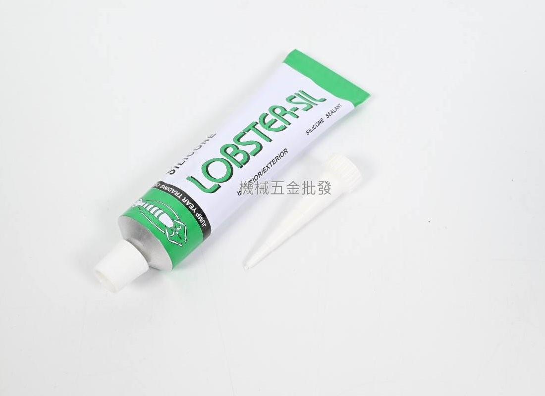  LOBSTER-SIL  410 ACETOXY  酸性透明矽利康 85g 免槍,手工具