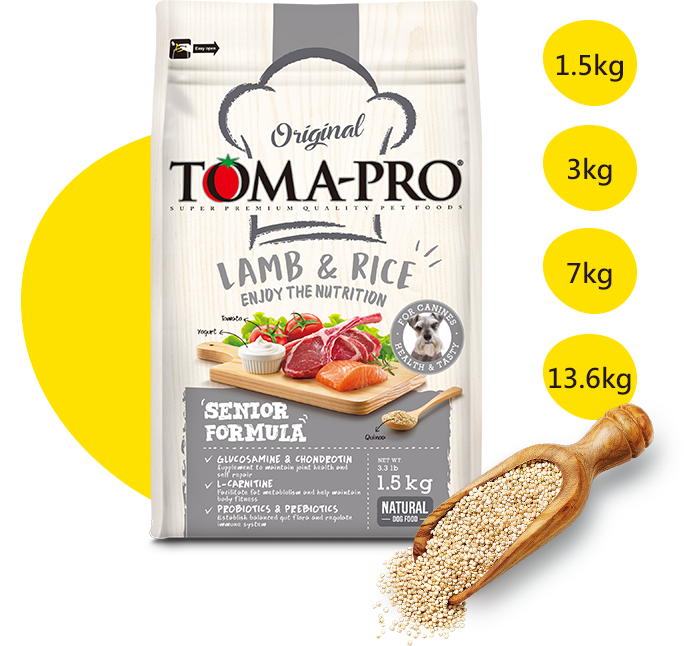 【優格】高齡犬高纖低脂配方(羊肉+米)（3kg）