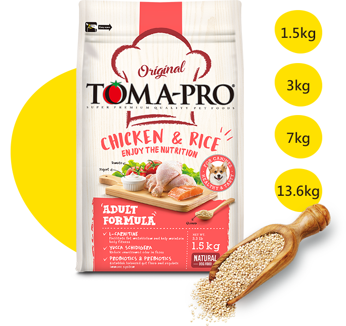 【優格】成犬高適口性配方（雞肉+米）（13.6kg）