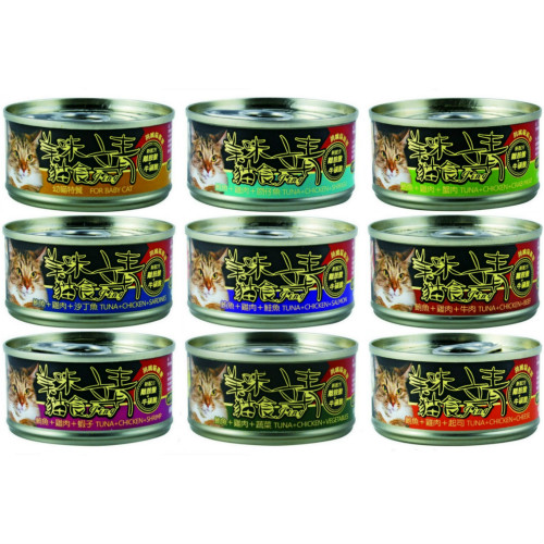  【Jing 美味貓食】靖特級貓罐-80g/罐(1罐)
