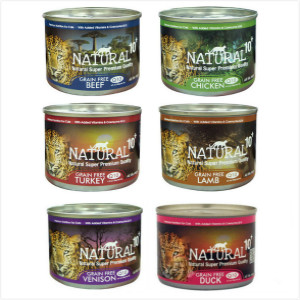 【NATURAL10+】原野無穀機能主食罐-185g/罐(24罐)