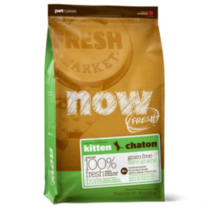 【NOW】鮮肉無穀幼母貓配方（8lbs）