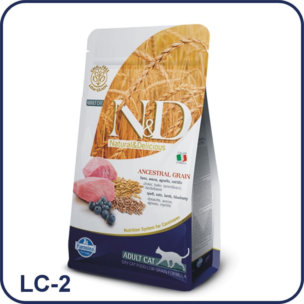 【Famina法米納】挑嘴成貓天然低穀糧（羊肉.藍莓）-LC-2（10kg）