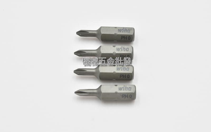 德國 Wiha 7011Z 專業C6.3型 PH0 十字起子頭25mm ,電動工具
