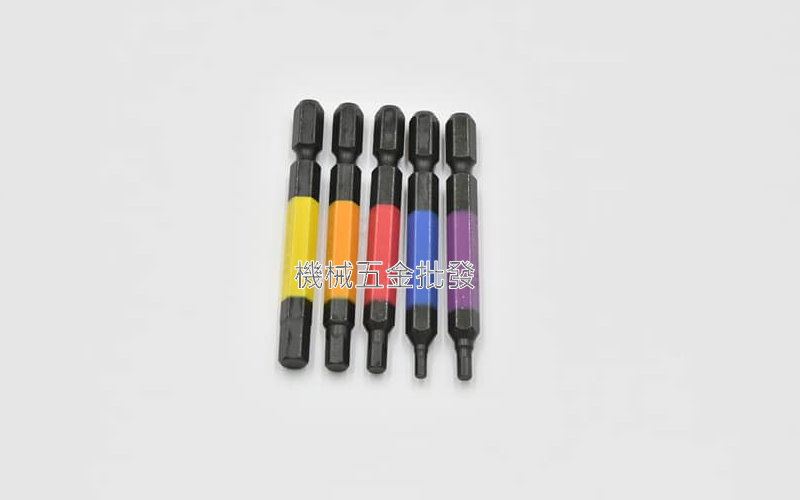 ANEX ACHX5-65L 5支組 彩色六角型起子頭 內六角頭 65MM長 日本製,電動工具