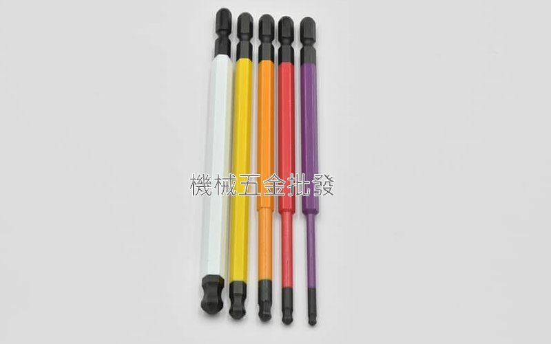 ANEX ACBP5-150L 5支組 彩色六角球型起子頭 內六角頭 150MM長 日本製