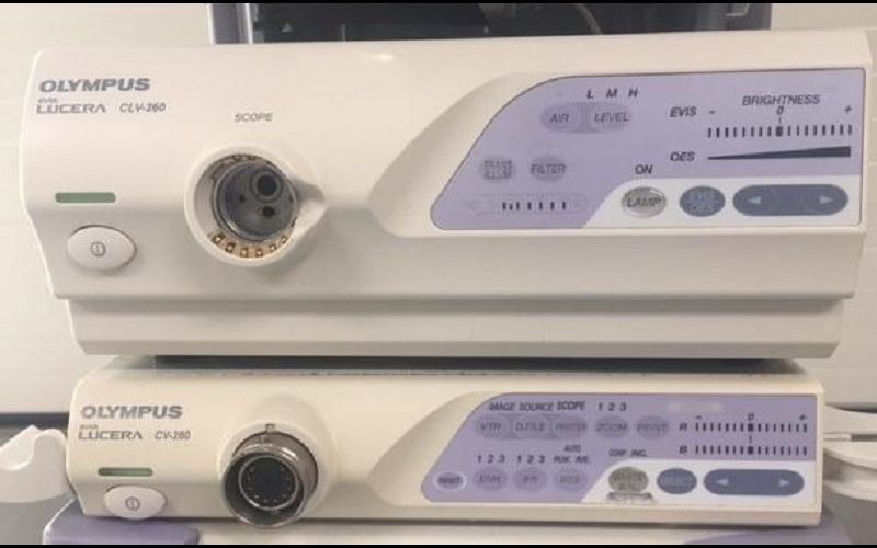 軟式內視鏡 廠牌 : Olympus 型號 : CV-260+CLV-260