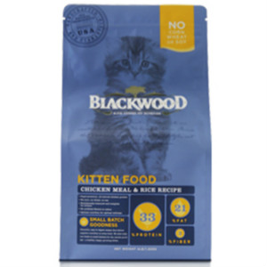 【Blackwood柏萊富】特調幼貓成長配方(雞肉.糙米)（1.82kg）
