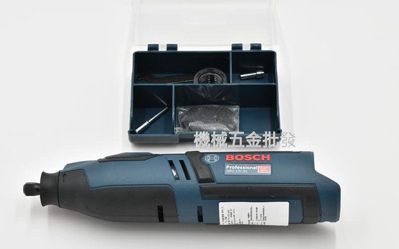 BOSCH {博世} GRO 12V-35 充電式鋰電刻磨機 【單主機】,電動工具
