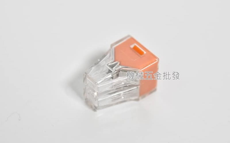 德國 WAGO 773-104接線端子 快速接頭 可直接插拔 省時又省力 橙色 4線式,手工具