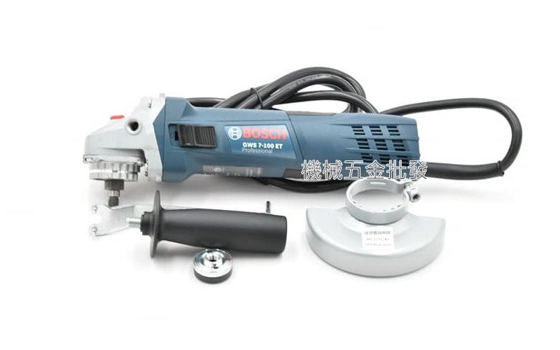  BOSCH {博世} GWS 7-100ET 4" 可調速電動平面砂輪機 電動切割機,電動工具