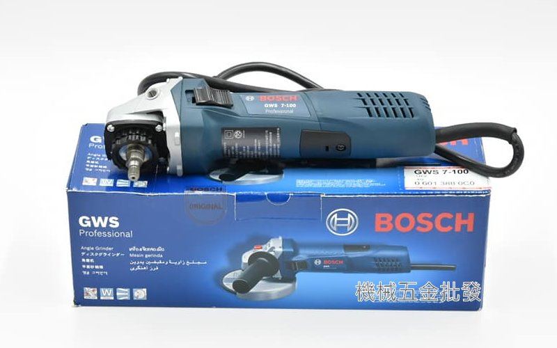 BOSCH {博世} GWS 7-100 4"電動平面砂輪機 切割機/ 非GWS 7-100ET,電動工具