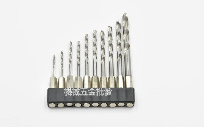 INHAND {硬漢} IRS-10SET 10支組六角柄白鐵鑽尾組 公制 白鐵、鐵用,手工具