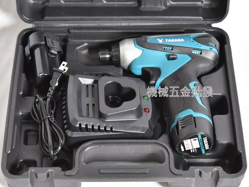 TAKABA KA-12DVD 12V2.0A充電式衝擊起子機 雙電池,電動工具