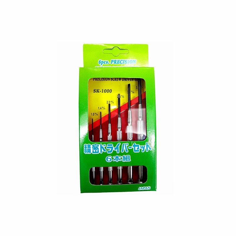 SK-1000,6支組,經典,鐘錶起子,精密起子,螺絲起子,系列,一字