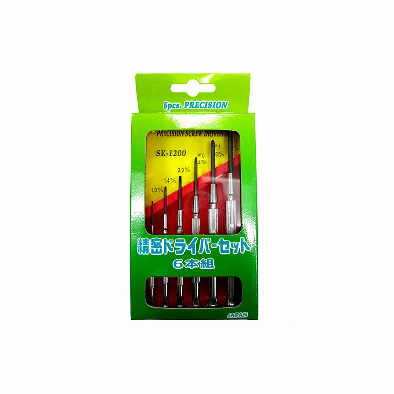 SK-1200,6支組,經典,鐘錶起子,精密起子,螺絲起子,系列,綜合
