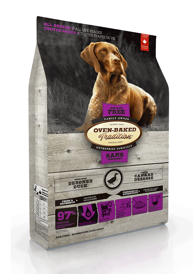 【OVEN-BAKED】烘焙客全犬無穀鷹嘴豆鴨（大顆粒）（23lbs） 