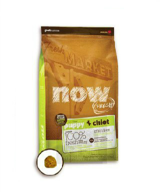 【NOW】鮮肉無穀小型幼犬配方（6lbs）