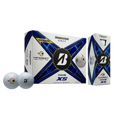 '24 Bridgestone Tour B XS Mindset 球,(3-Piece) 12/DZ