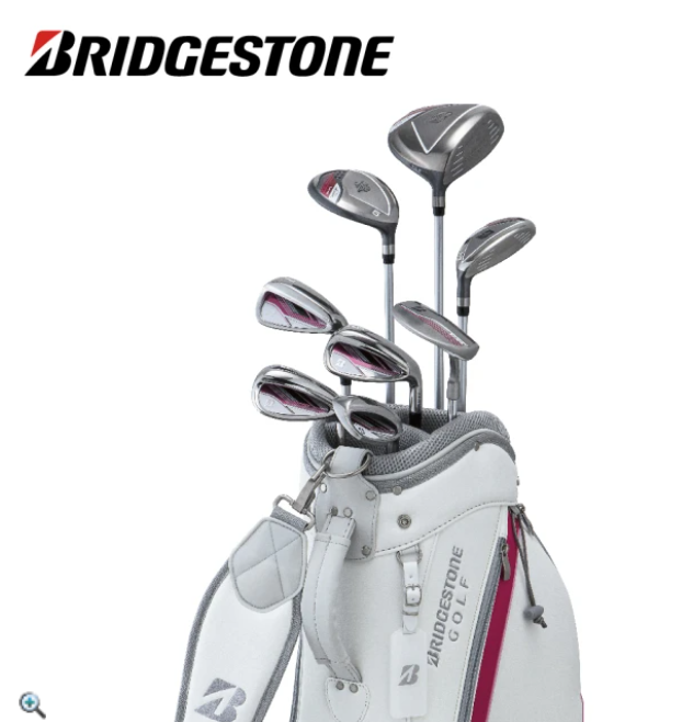 BRIDGESTONE 22 BRIDGESTONE GOLF 女用套桿組 粉紅色