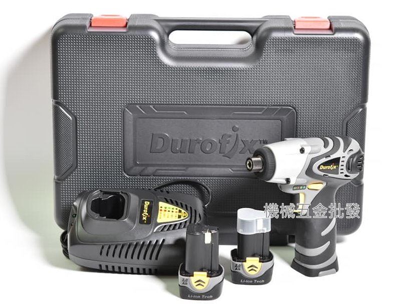 Durofix {車王} RI12652 12V充電式衝擊起子機 RI12652 雙2.0A 電池,電動工具