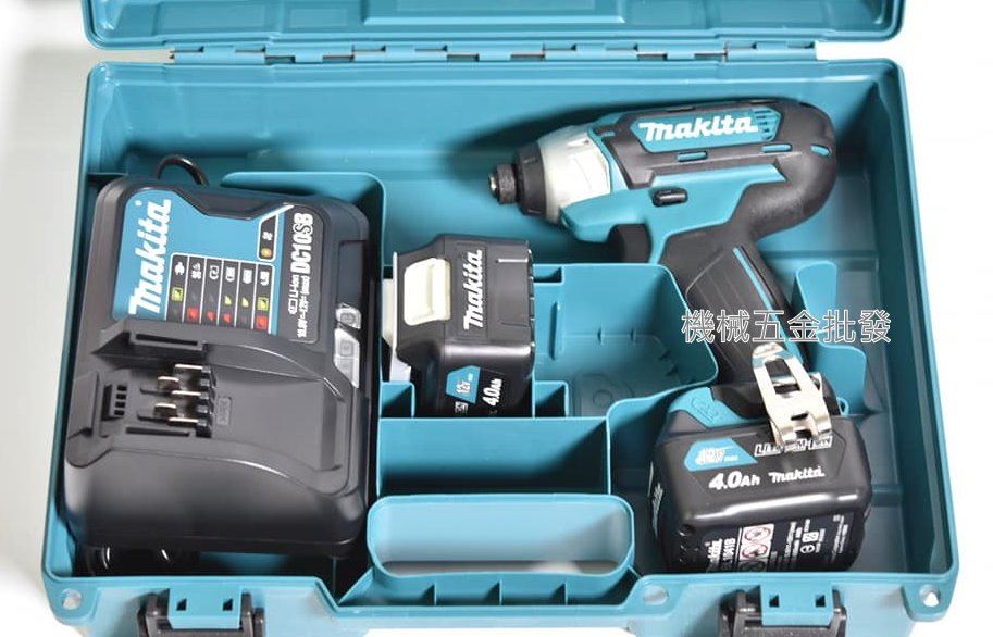  makita {牧田} TD110DSME 12V 4.0A 充電式衝擊起子機,電動工具