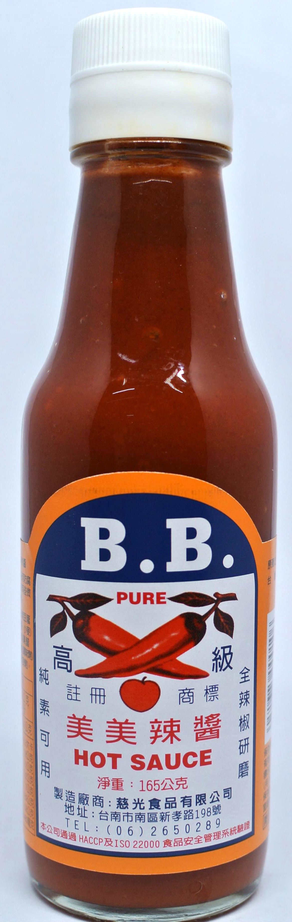 B.B.美美辣醬 165g
