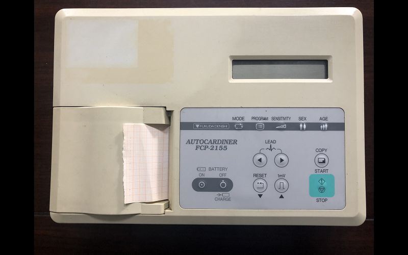 心電圖 廠牌:Fukuda Denshi 型號:FCP-2155