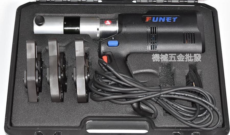FUMET FU-1680A 全自動插電式壓接工具 自動回油 內附4分、6分、1" 三組模具,電動工具