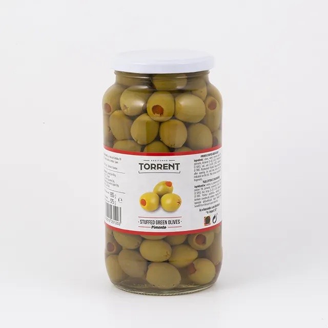 Green Ｏlives Stuffed 紅心橄欖 935g