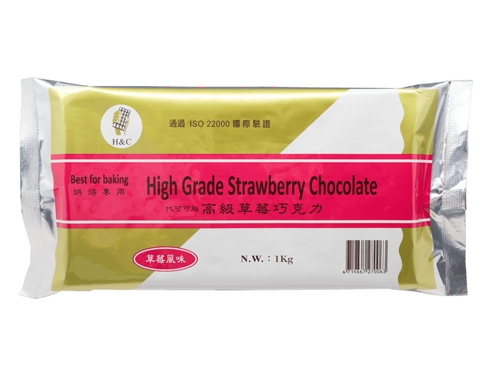高級草莓巧克力片