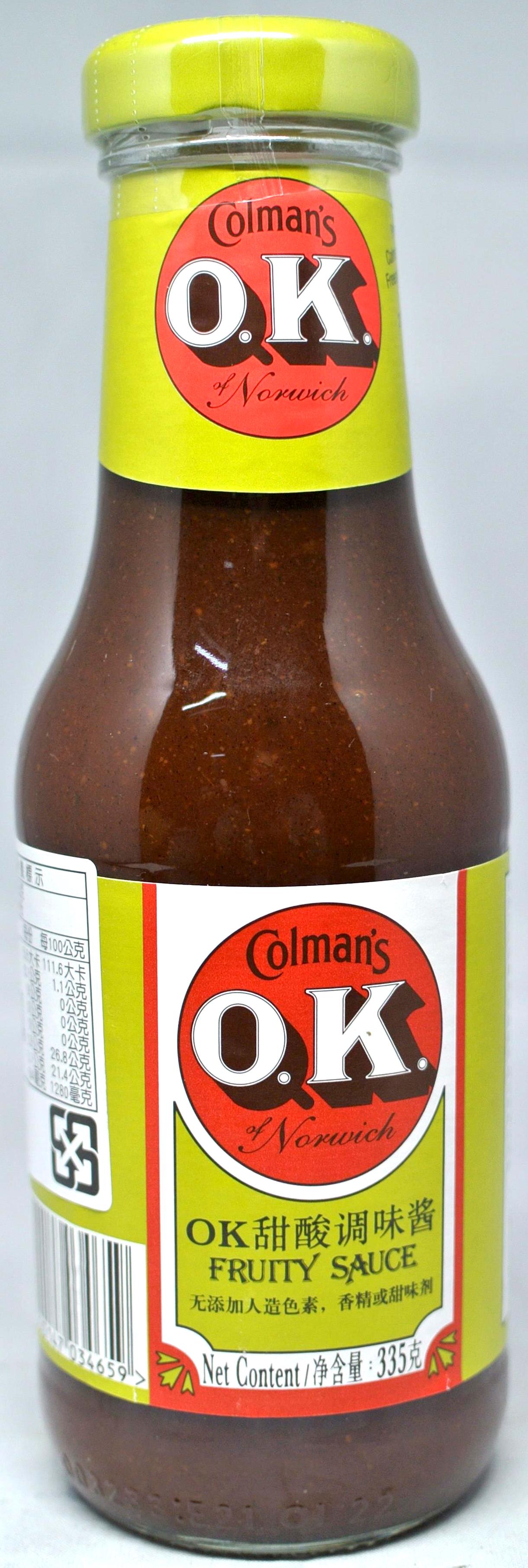 OK甜酸調味醬 335g