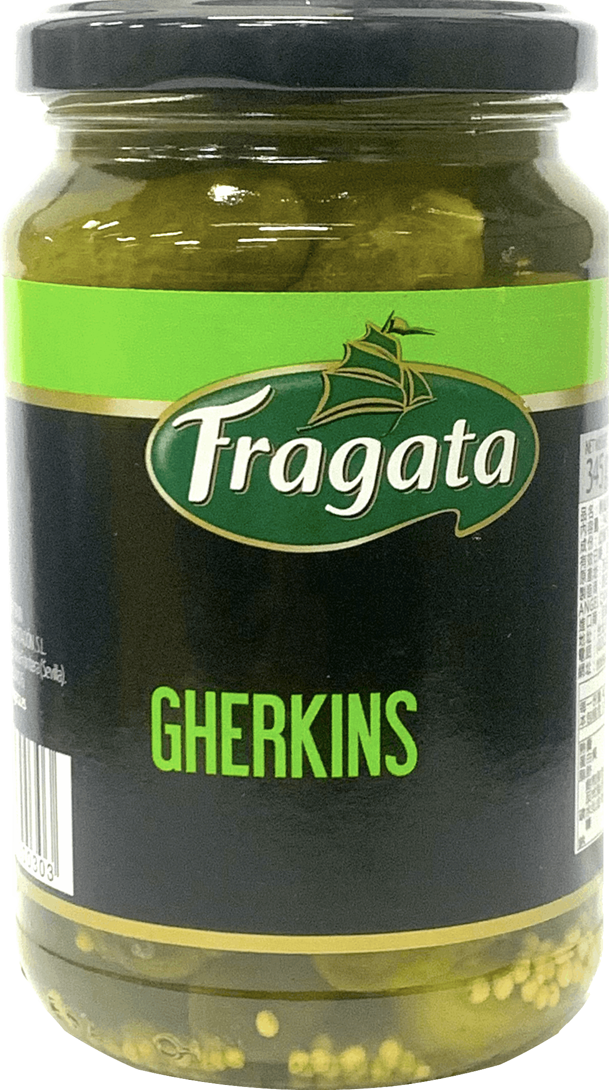 帆船牌幼條瓜 Gherkins 345g