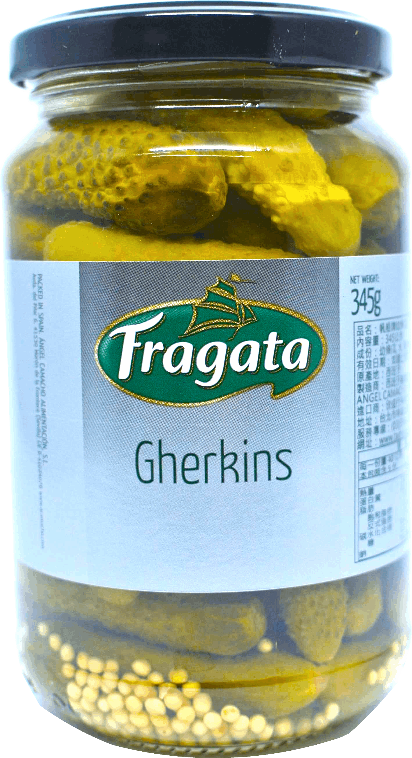 帆船牌幼條瓜 Gherkins 345g