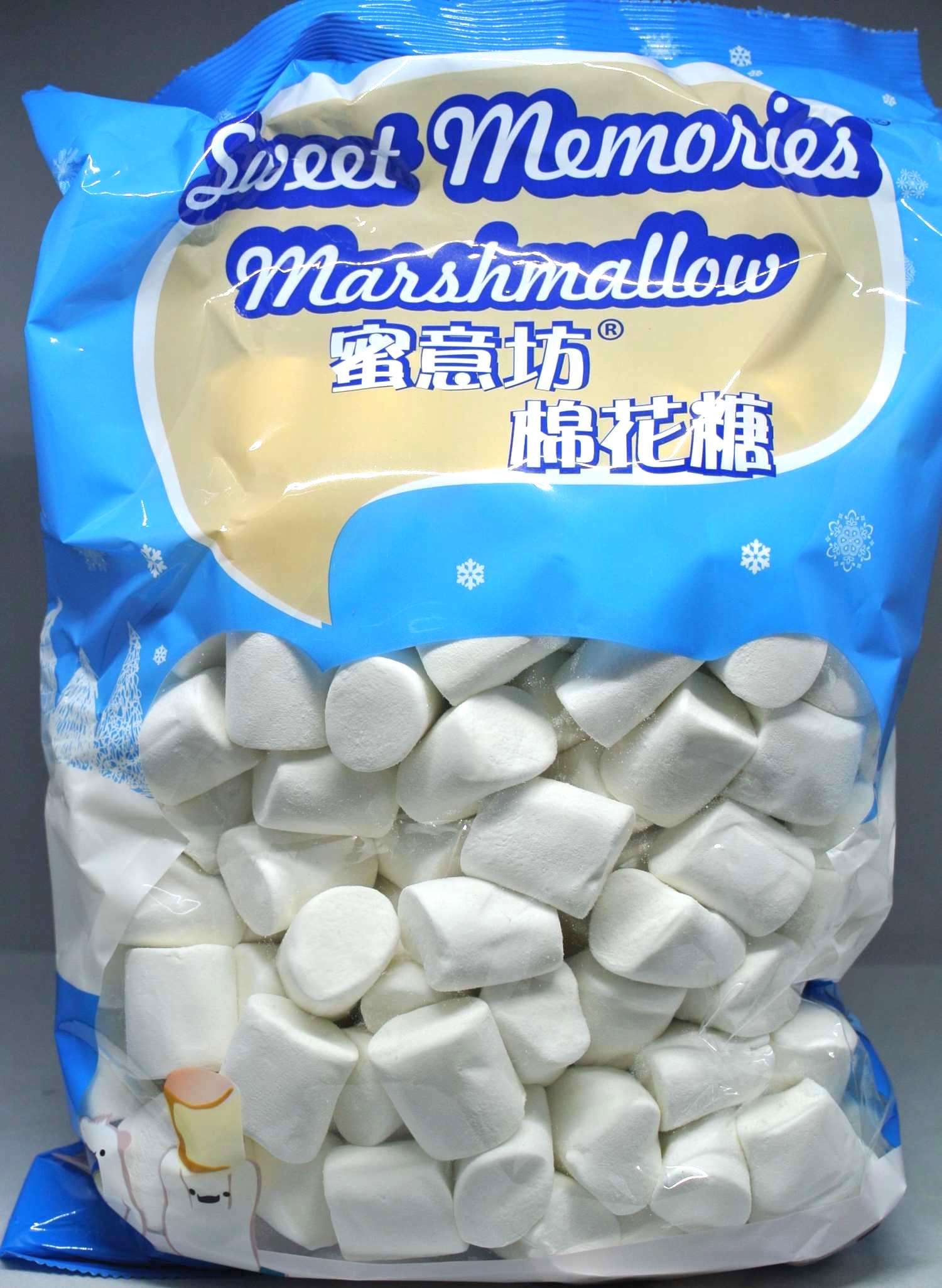 蜜意坊棉花糖-特白3cm 1kg
