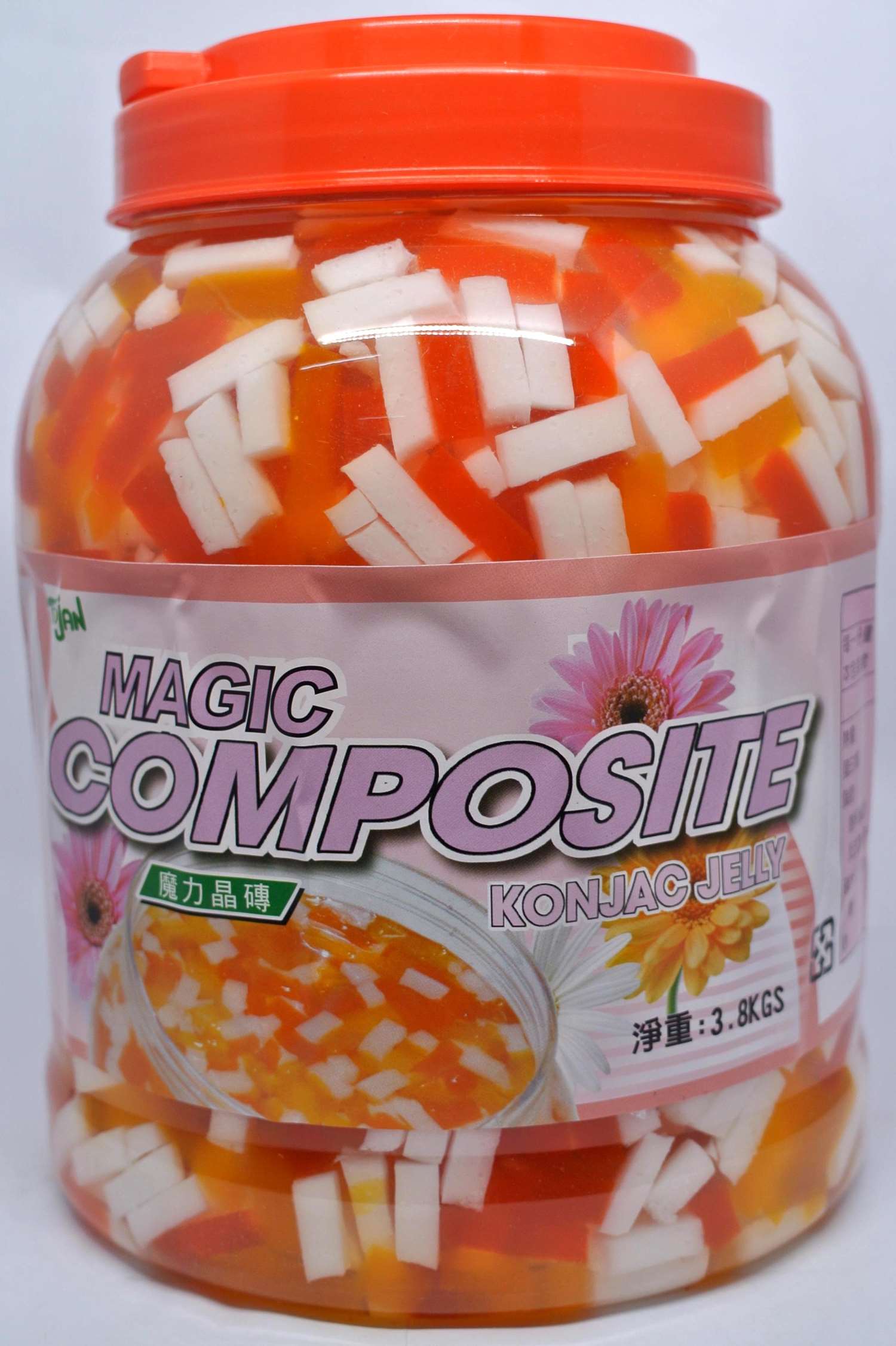 三色Q果蒟蒻條3.8kg
