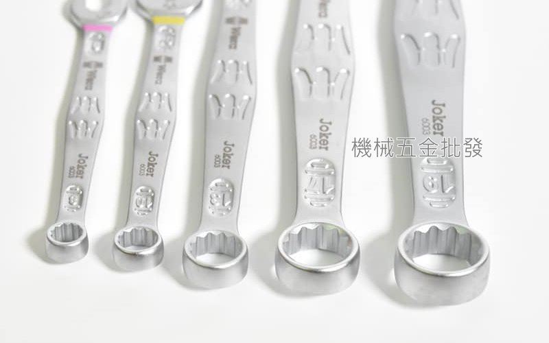  wera {德國} 6003 Joker 5 set 1 組合扳手5支組 開口扳手 翻轉角度 7.5度,手工具