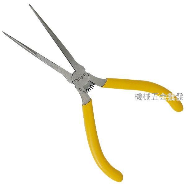 Octopus {章魚牌} KT-312 150mm 無牙尖細尖嘴鉗 503.312,手工具