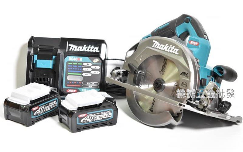 makita {牧田} HS004GM201 40V 4.0A充電式無刷圓鋸機 190mm,電動工具