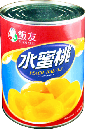 飯友牌 水蜜桃 825g