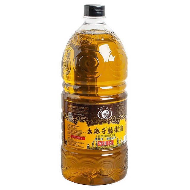 ㄠ麻子 藤椒油 1.8L