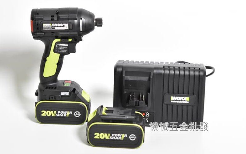 WORX {威克士} WU294 20V4.0A充電式無刷衝擊起子機 最大牛頓米175N.m,電動工具