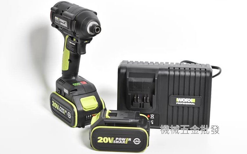 WORX {威克士} WU294 20V4.0A充電式無刷衝擊起子機 最大牛頓米175N.m,電動工具