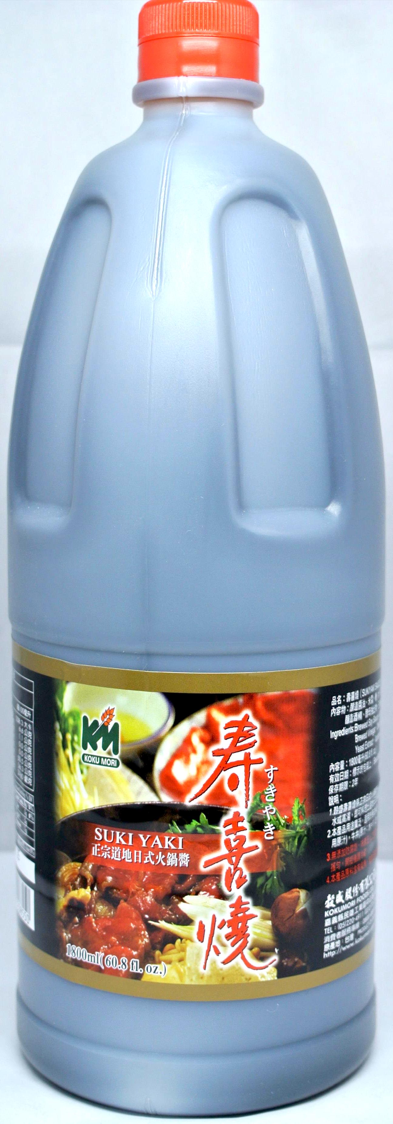 穀盛 壽喜醬 1.8L