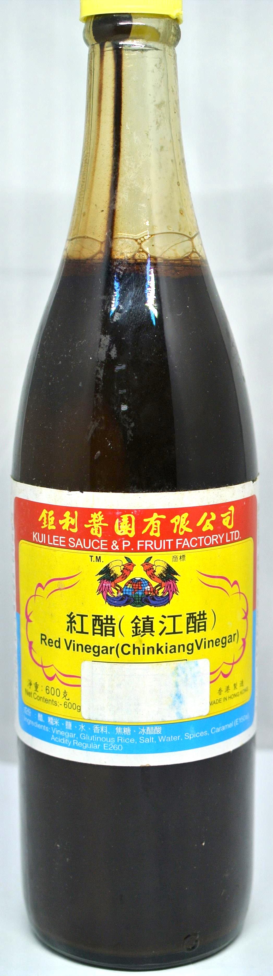 鉅利 紅醋(鎮江醋) 600g