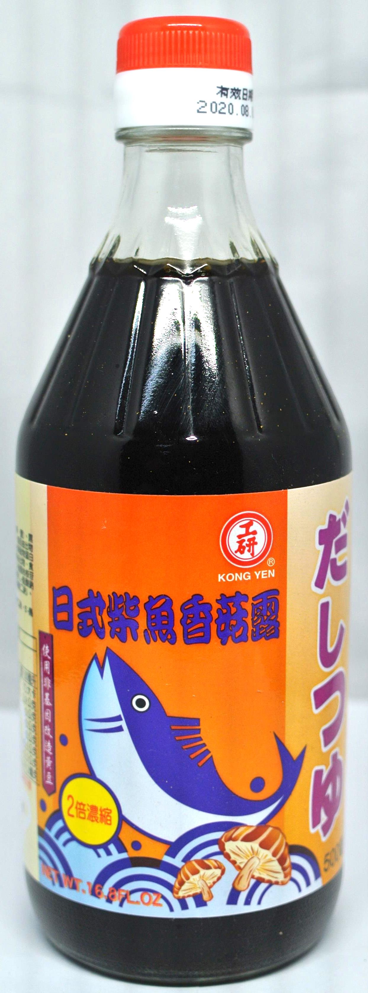 日式柴魚香菇露 500ml