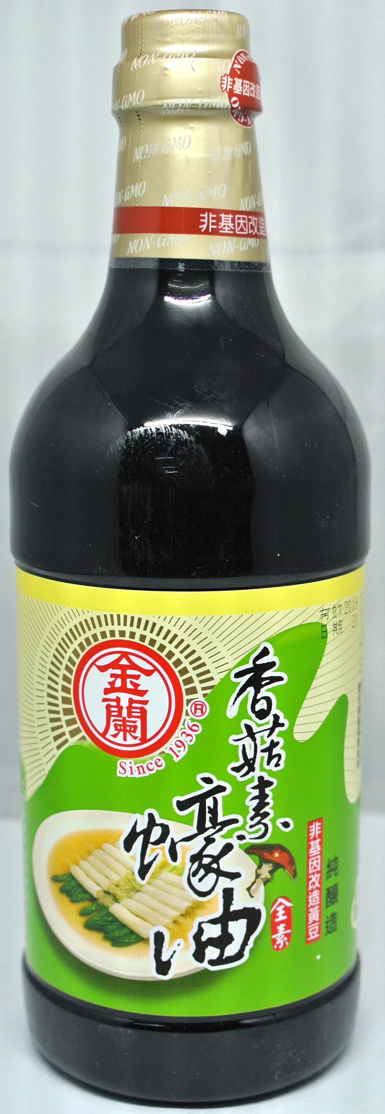 金蘭 香菇素蠔油 1L