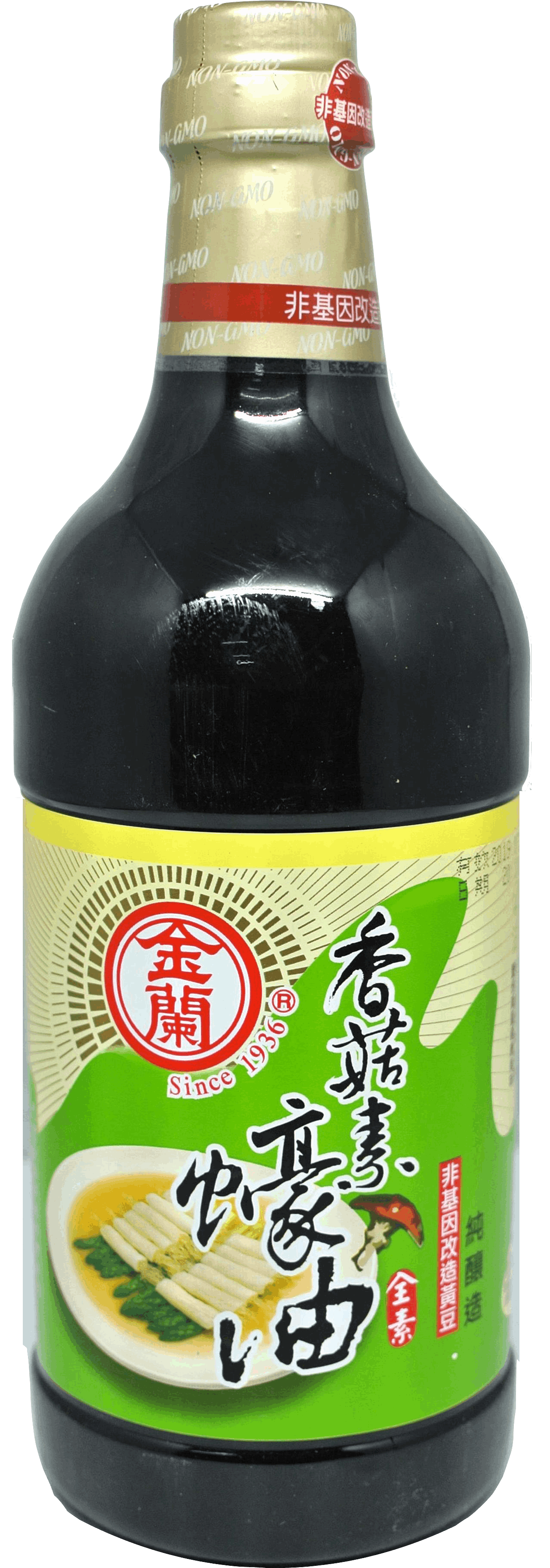 金蘭 香菇素蠔油 1L