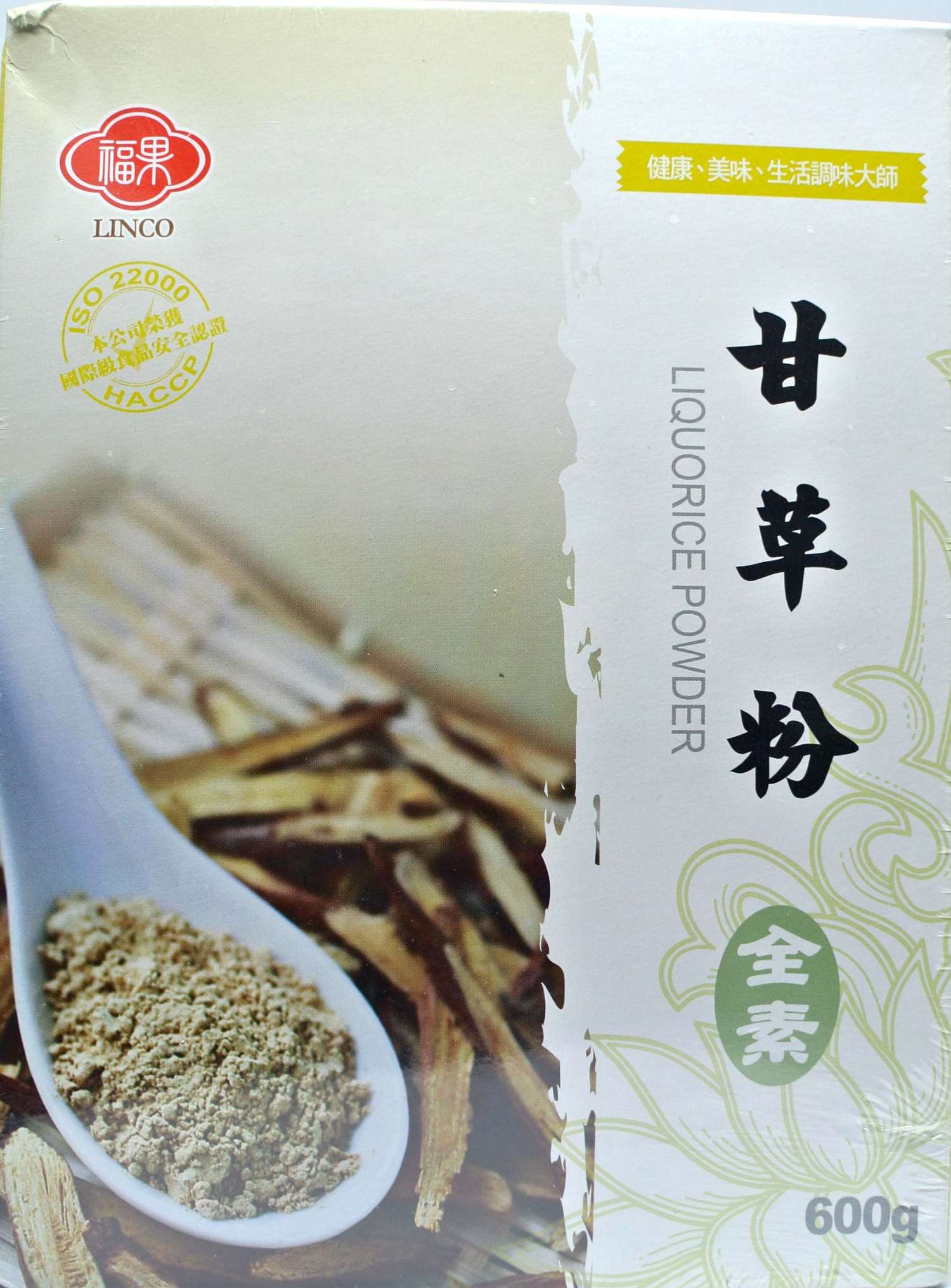 福果 甘草粉 600g